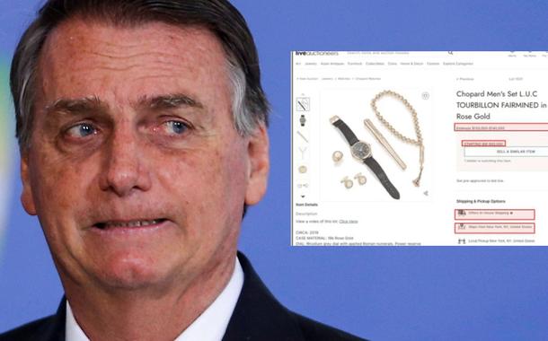 PF diz que kit recebido por Bolsonaro como presente de Estado foi colocado em leilão on-line nos EUA