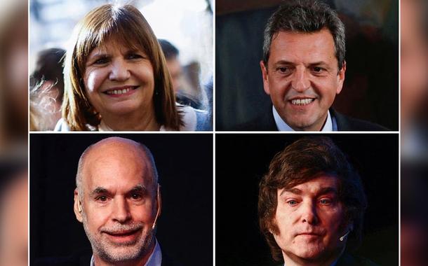 Candidatos presidenciais da Argentina realizam primeiro debate e Milei nega mortes na ditadura
