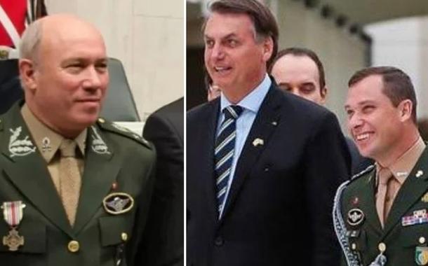 General Mauro Lourena Cid, Jair Bolsonaro e tenente-coronel Mauro Cid 
