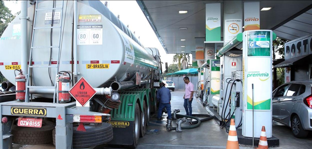 Posto de combustíveis da Petrobrás 