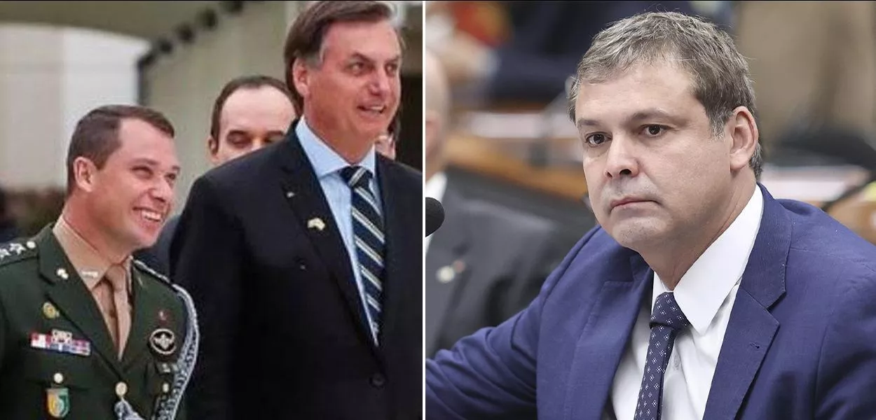 Mauro Cid, Jair Bolsonaro e Lindbergh Farias