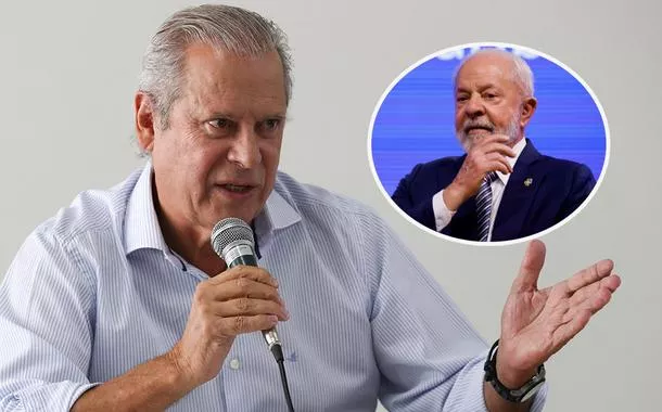 José Dirceu e Luiz Inácio Lula da Silva