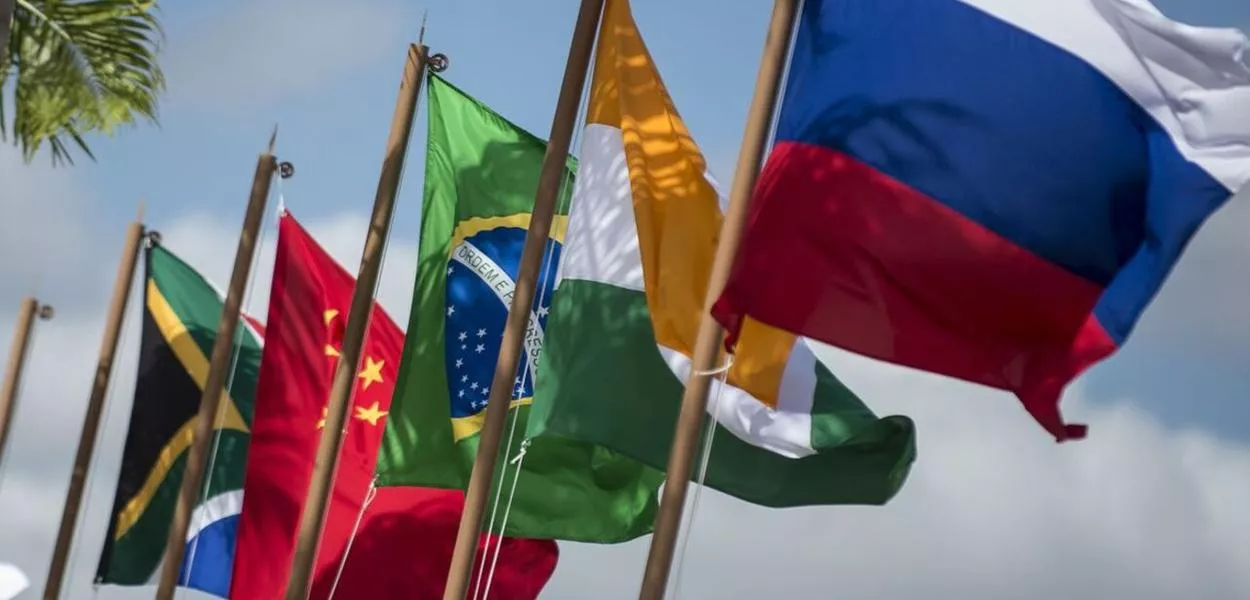 Bandeiras dos países do Brics