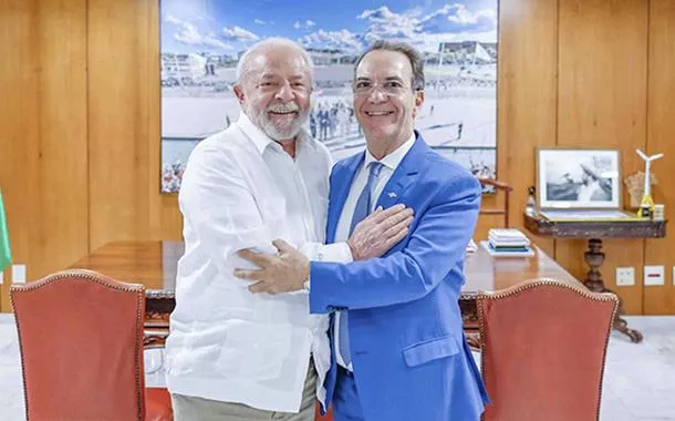 Luiz Inácio Lula da Silva e Décio Lima 