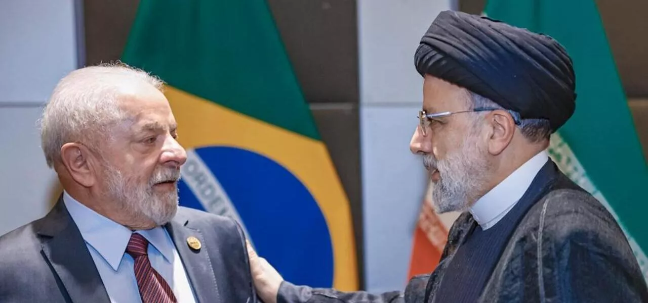 Lula e Ebrahim Raisi