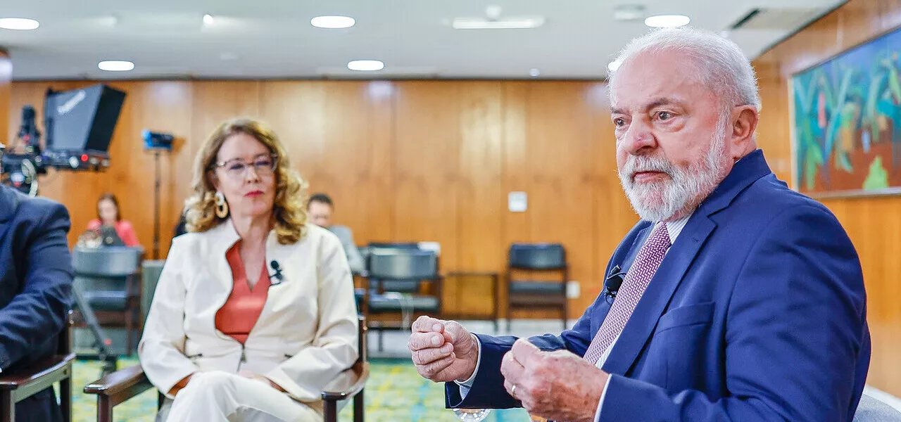 Helena Chagas e Lula