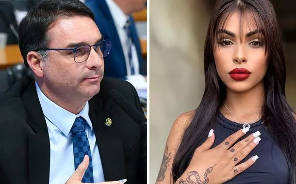 Flávio Bolsonaro nega relações sexuais com mulher trans e apresenta BO contra influenciadora