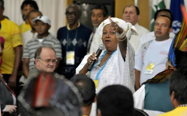 Mãe Bernadete, ex-líder quilombola na cidade de Simões Filho