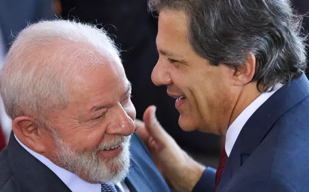 Lula e Fernando Haddad