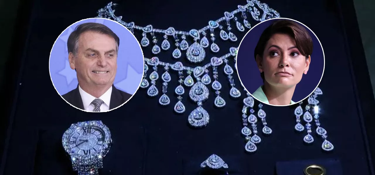Jair Bolsonaro, Michelle Bolsonaro e joias 