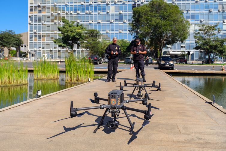 Trabalhos de perícia realizados pela Polícia Federal sobre os crimes de 8 de janeiro