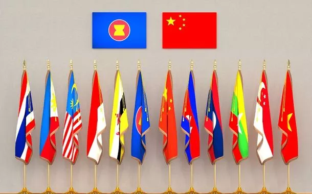 Bandeiras dos países da Asean 