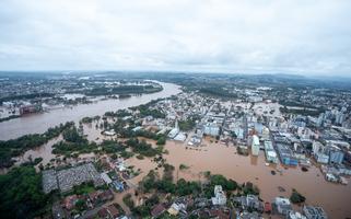 Enchentes atingem o estado do Rio Grande do Sul 