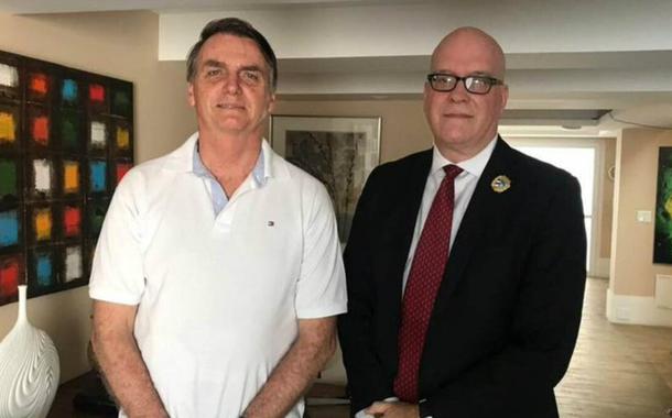 Bolsonaro e Orlando Boronat 