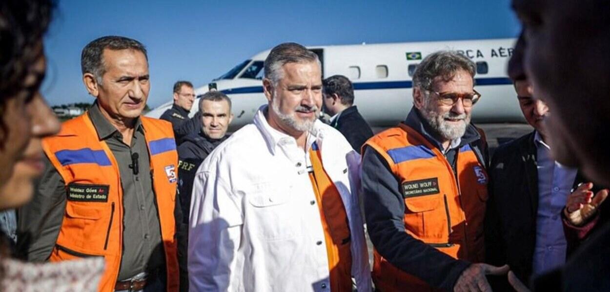 Waldez Góes e Paulo Pimenta