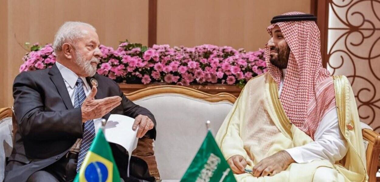 Lula e Mohammed bin Salman