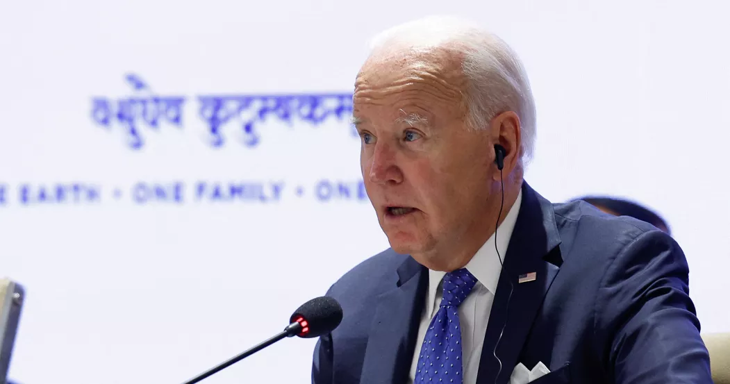 Biden na Cúpula do G20 2023 em Nova Délhi, Índia