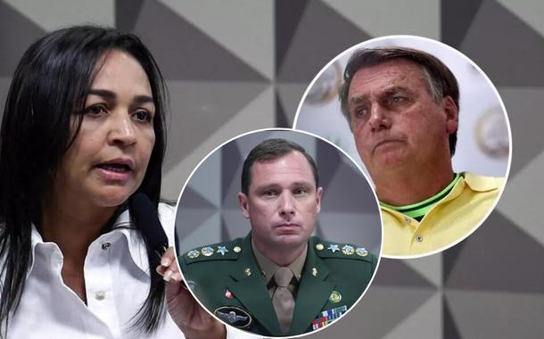 Eliziane Gama protocola pedido de acareação entre Mauro Cid e Bolsonaro na CPMI do 8/1