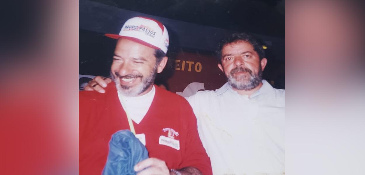 Mauro Passos e Luiz Inácio Lula da Silva 