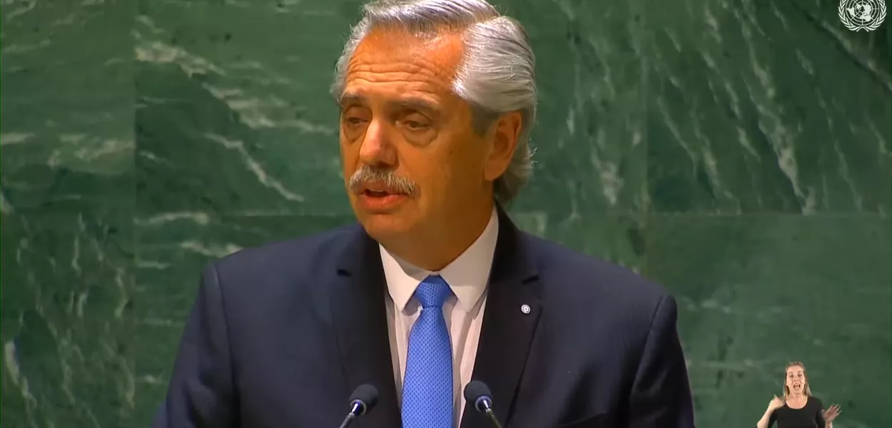 Alberto Fernández na ONU