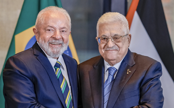 Lula e Mahmoud Abbas