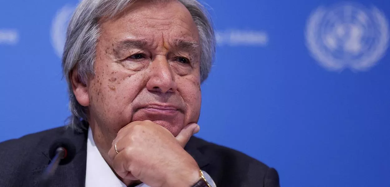 Secretário-geral da ONU, António Guterres - 08/09/2023