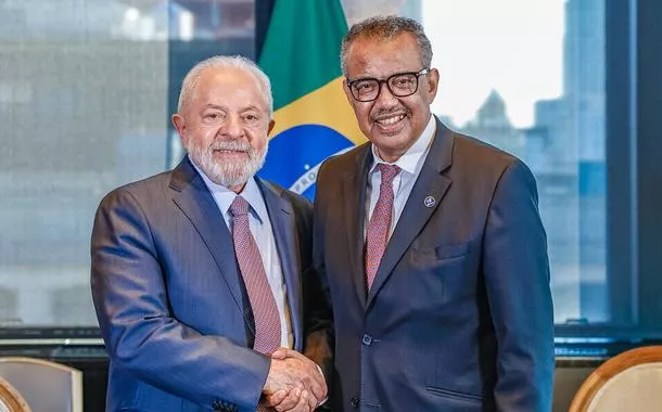 Lula e Tedros Adhanom Ghebreyesus