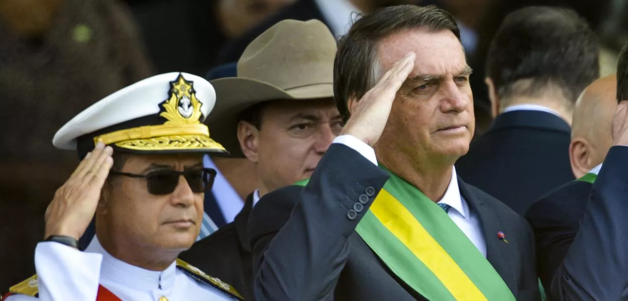 Almir Garnier Santos e Jair Bolsonaro