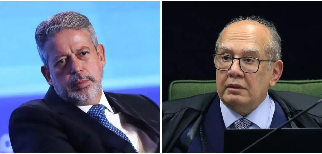 Arthur Lira e Gilmar Mendes