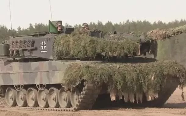 Tanque Leopard 2, da Alemanha 