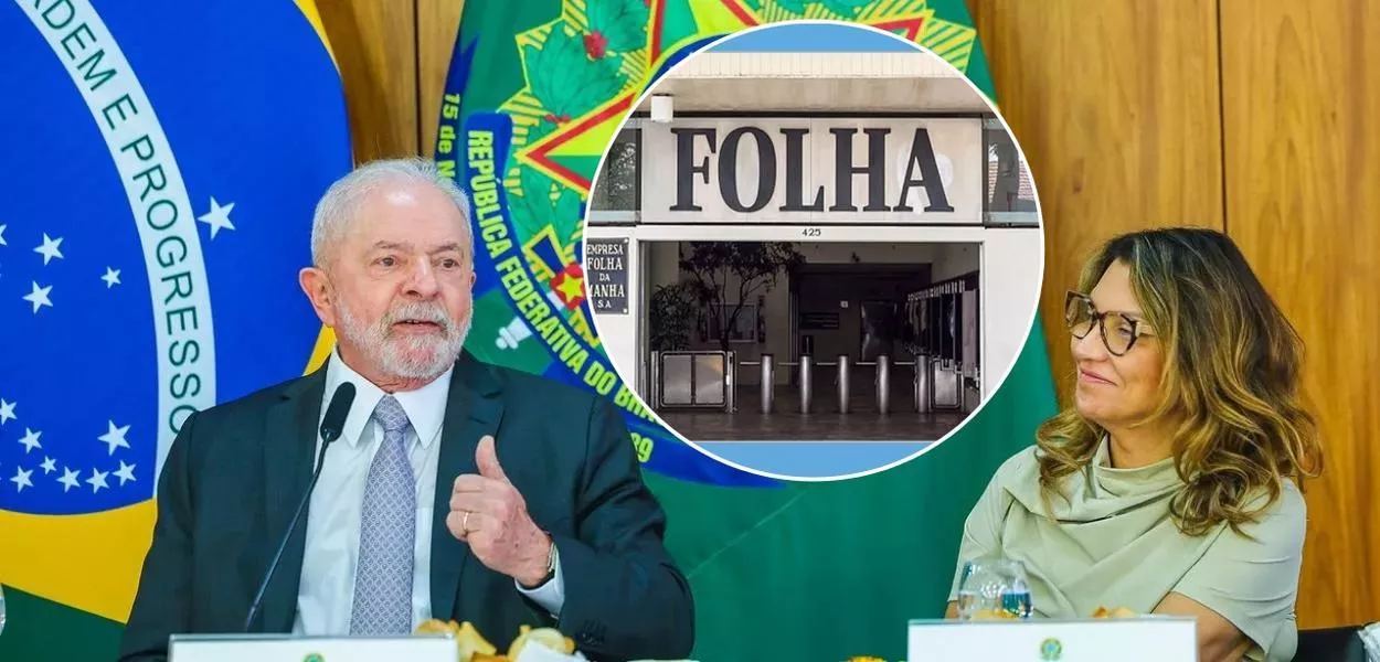 Lula, Janja e Folha de S. Paulo