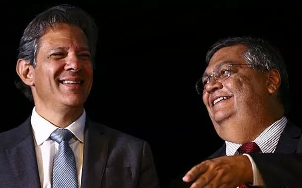 Fernando Haddad e Flávio Dino