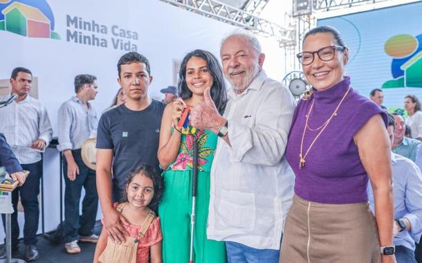 Presidente Lula e primeira-dama Janja participam de ações do Minha Casa Minha Vida 
