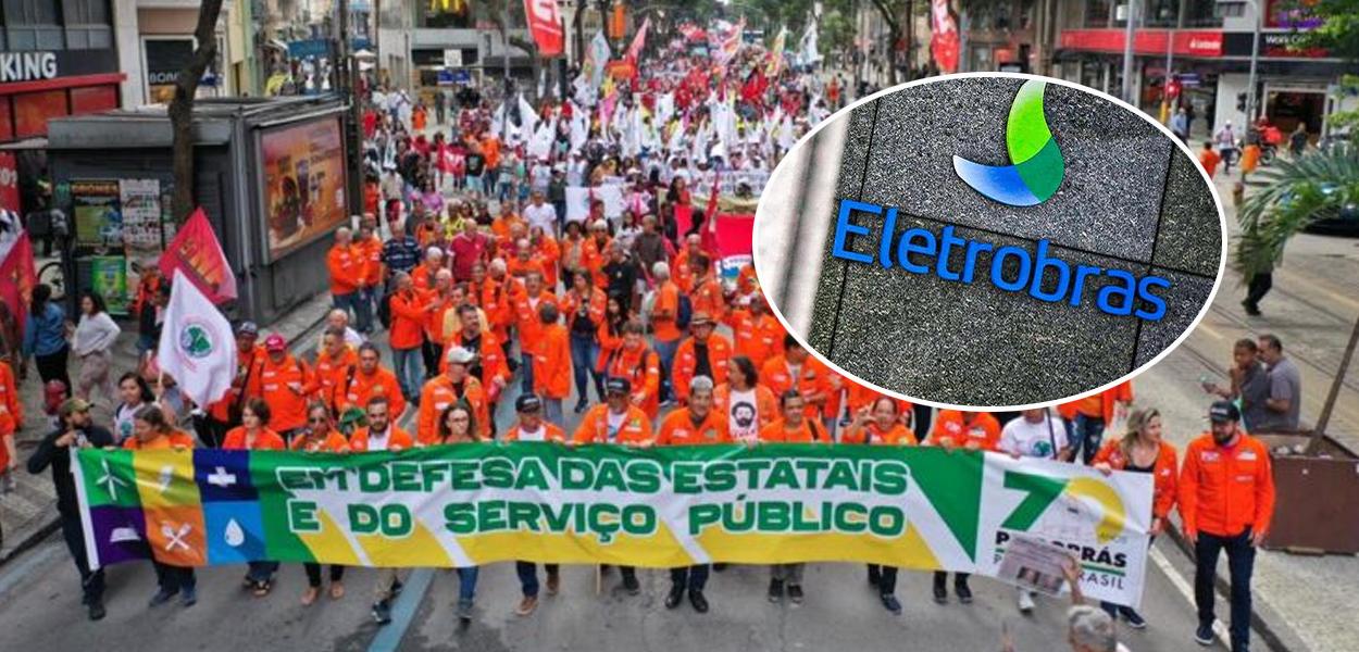 Ato no Rio em defesa da soberania energética