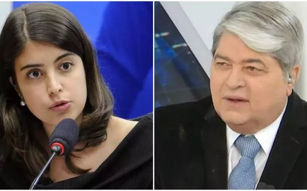 Datena flerta com Tabata e anuncia desfiliação do PDT