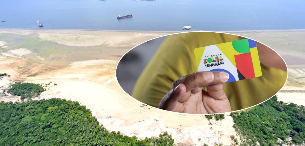 Estiagem no Amazonas e cartão do Bolsa Família