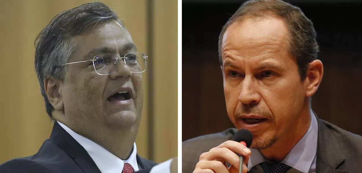 Flávio Dino (à esq.) e Ricardo Cappelli