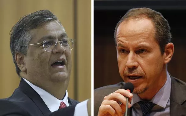 Flávio Dino (à esq.) e Ricardo Cappelli