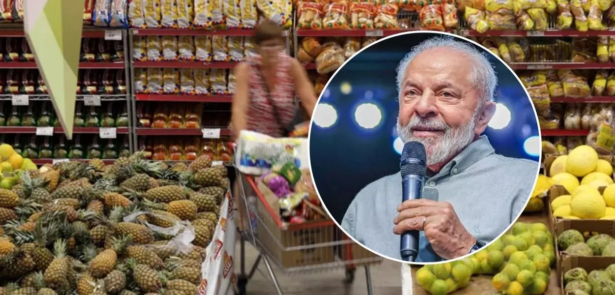 Lula e compras no mercado