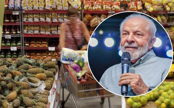 Efeito Lula: inflação dos supermercados é a menor em seis anos