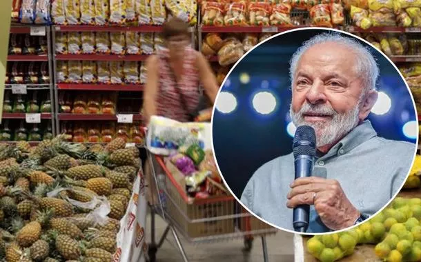Lula e compras no mercado
