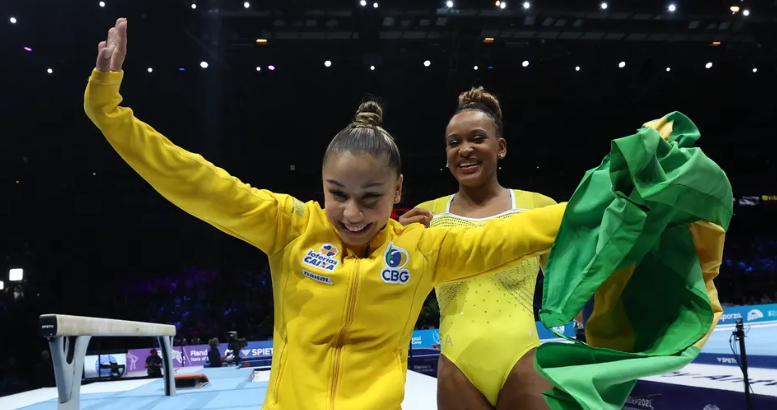 Rebeca Andrade: quanto a campeã ganhou no Mundial de Ginástica com medalhas  de ouro, prata e bronze?