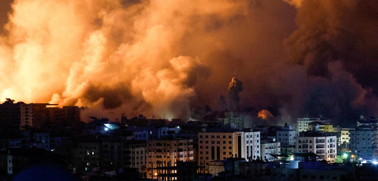 Bombardeio de Israel em Gaza