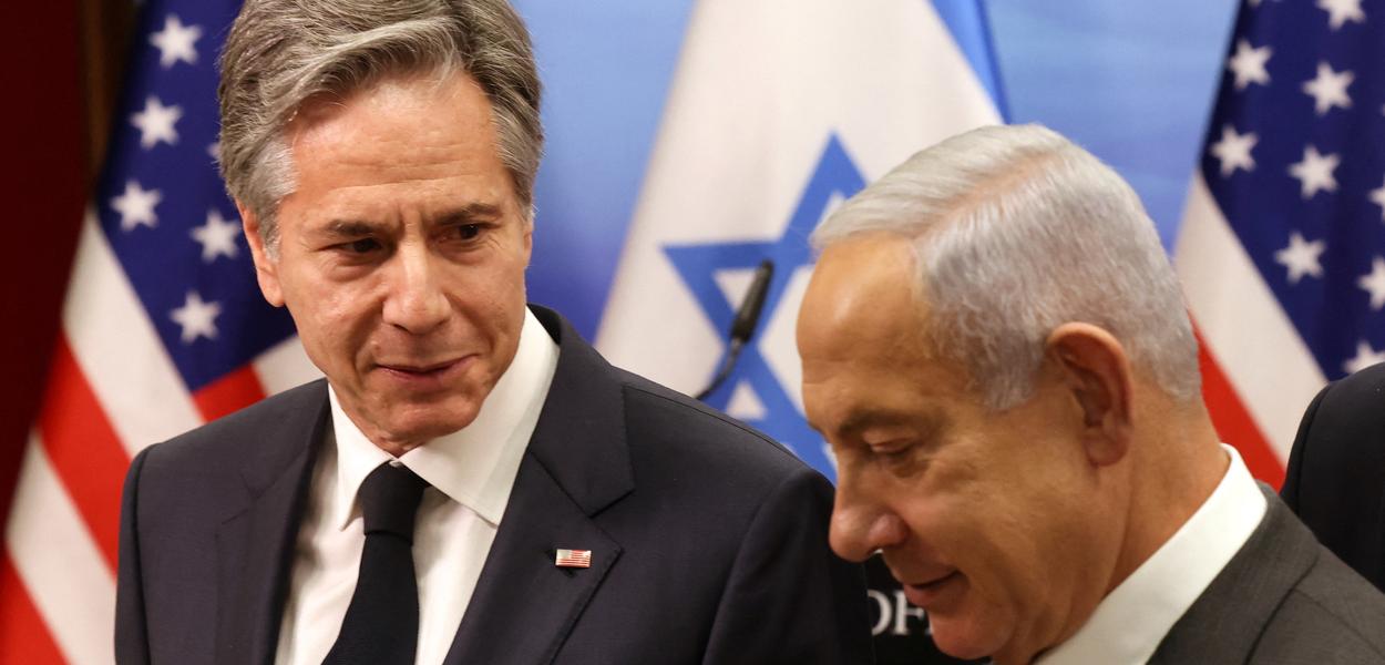 Blinken e Netanyahu