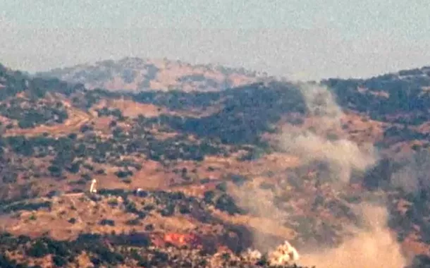 Hezbollah dispara mais de 50 projéteis contra assentamentos no norte de Israel