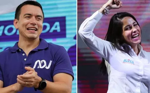 Daniel Noboa e Luisa González