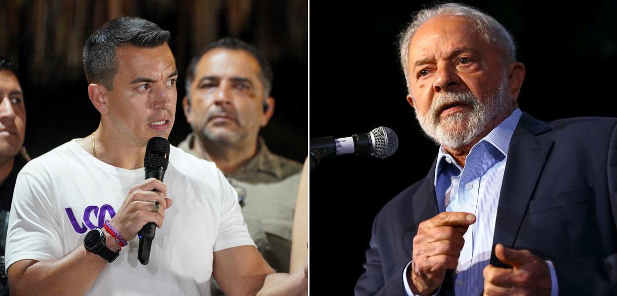 Daniel Noboa e Lula