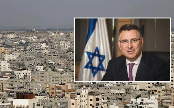 Gideon Sa’ar e Gaza 