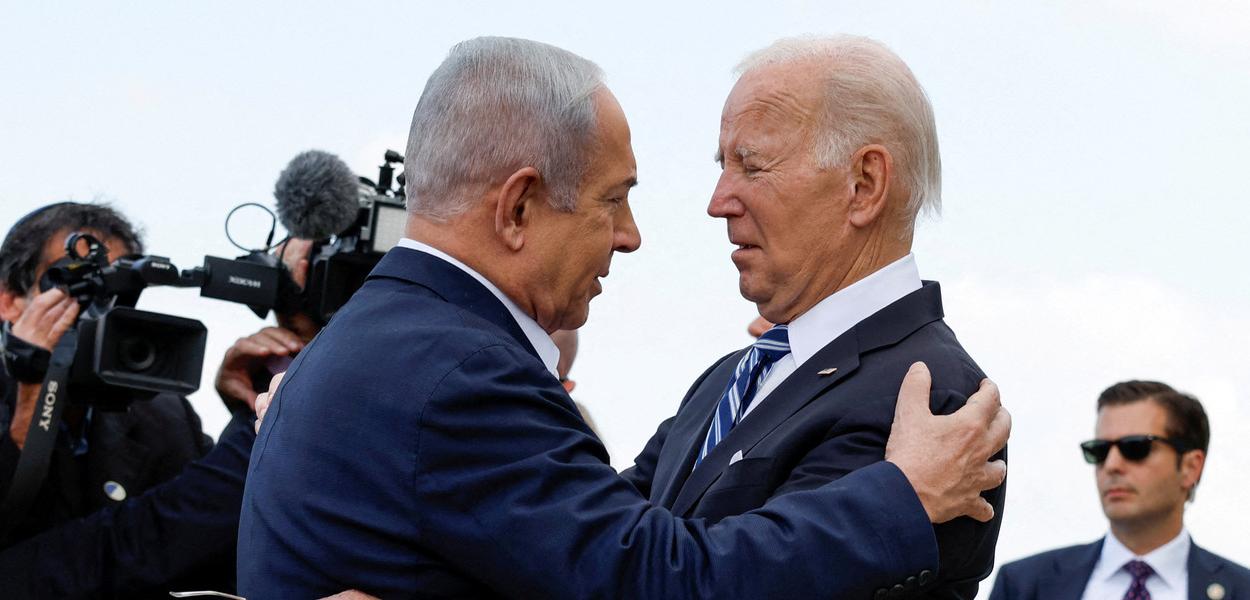 Benjamin Netanyahu e Joe Biden