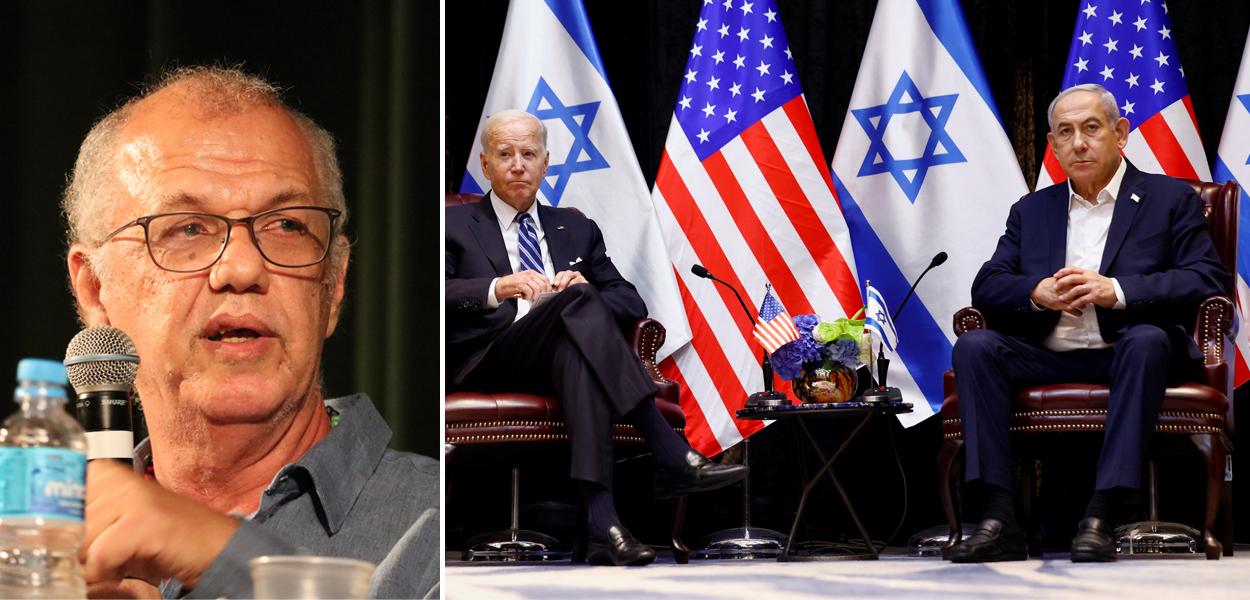 Reginaldo Nasser | Joe Biden e Benjamin Netanyahu se reúnem em Tel Aviv 18/10/2023